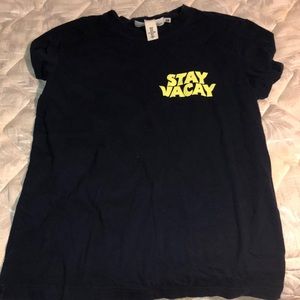 Short leave tee